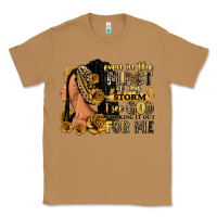 Toasted Coconut Even in the midst of my storm afro woman Classic Tee - RanaPortraitStore