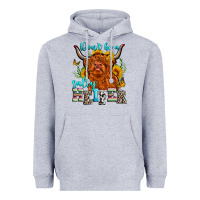 Heather Grey don't be a salty heifer Heavyweight Hoodie - Zillion Design Studio