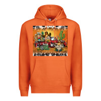 Carrot western gnome truck Premium Hoodie - BarkalooDesign
