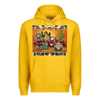 Lemon western gnome truck Premium Hoodie - BarkalooDesign