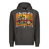 Smoke western gnome truck Premium Hoodie - BarkalooDesign