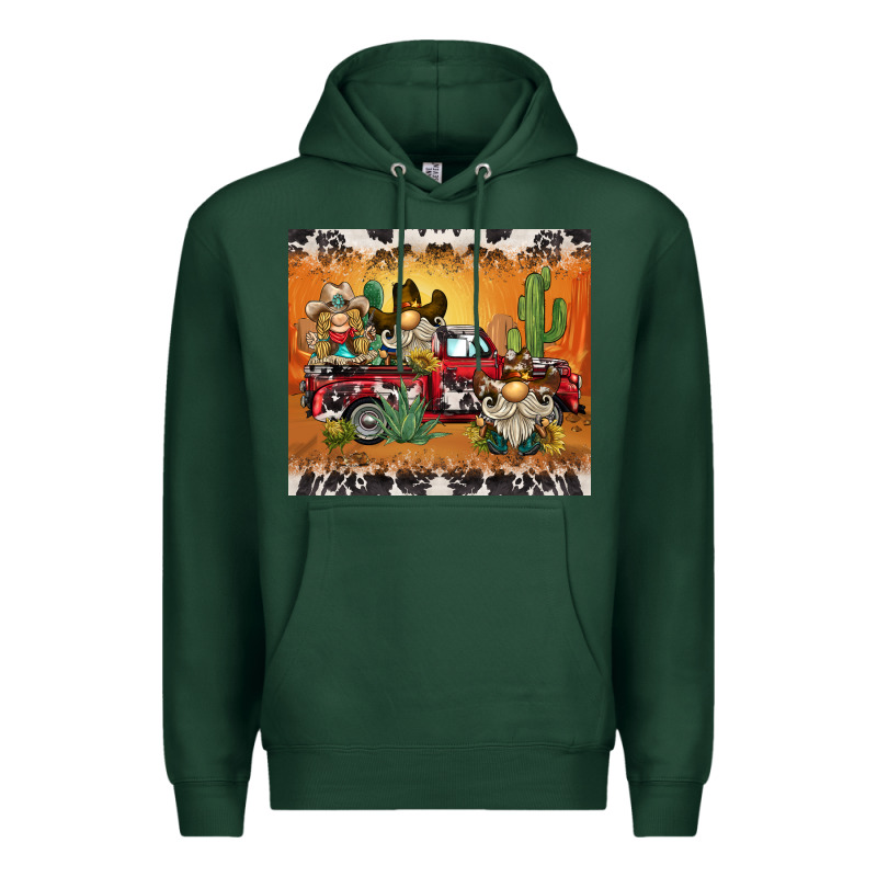 Western Gnome Truck Premium Hoodie by BarkalooDesign | Teevron