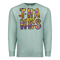 Seafoam give thanks Premium Sweatshirt - CowhideDigitalArt