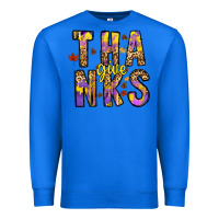 True Royal give thanks Premium Sweatshirt - CowhideDigitalArt