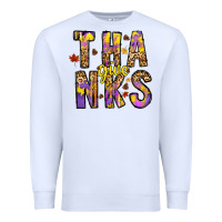 White give thanks Premium Sweatshirt - CowhideDigitalArt
