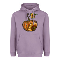Lavender pumpkin with sunflower Heavyweight Hoodie - RanaPortraitStore