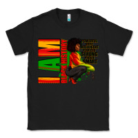 Black I am black history Afro American woman Classic Tee - RanaPortraitStore
