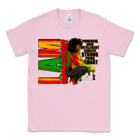 Bubblegum Pink I am black history Afro American woman Classic Tee - RanaPortraitStore