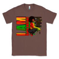 Chestnut I am black history Afro American woman Classic Tee - RanaPortraitStore