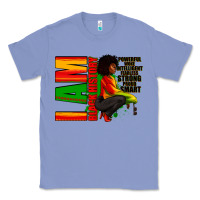 Colony Blue I am black history Afro American woman Classic Tee - RanaPortraitStore
