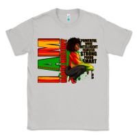 Moon Dust I am black history Afro American woman Classic Tee - RanaPortraitStore