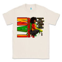 Natural I am black history Afro American woman Classic Tee - RanaPortraitStore