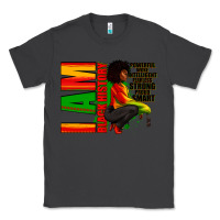 Smoke I am black history Afro American woman Classic Tee - RanaPortraitStore