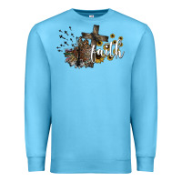 Ocean Blue faith Premium Sweatshirt - SublimationCraftShop