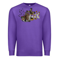 Purple faith Premium Sweatshirt - SublimationCraftShop
