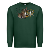 Sports Green faith Premium Sweatshirt - SublimationCraftShop