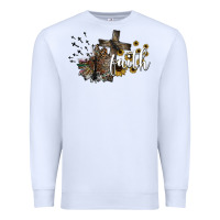 White faith Premium Sweatshirt - SublimationCraftShop