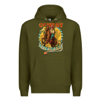 Army Green cowboy take me away Premium Hoodie - NancyCooperArtShop