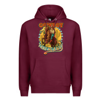 Burgundy cowboy take me away Premium Hoodie - NancyCooperArtShop