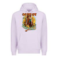 Lilac cowboy take me away Premium Hoodie - NancyCooperArtShop