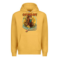 Mustard cowboy take me away Premium Hoodie - NancyCooperArtShop