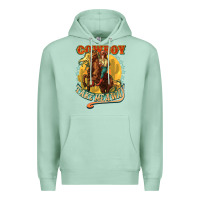 Seafoam cowboy take me away Premium Hoodie - NancyCooperArtShop