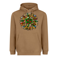 Toasted Coconut new year sunflower Heavyweight Hoodie - RanaPortraitStore