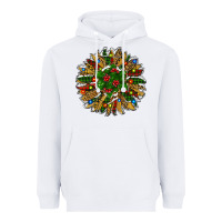 White new year sunflower Heavyweight Hoodie - RanaPortraitStore