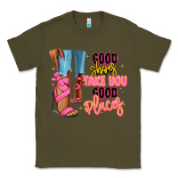 Army Green Good shoes take you to good places black fashion g Classic Tee - RanaPortraitStore
