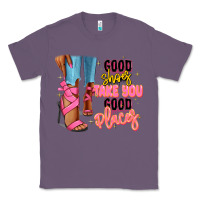 Lavender Good shoes take you to good places black fashion g Classic Tee - RanaPortraitStore