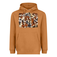 Meerkat cowhide background Heavyweight Hoodie - Zillion Design Studio
