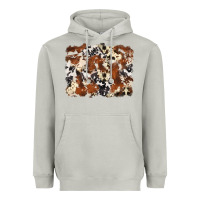 Moon Dust cowhide background Heavyweight Hoodie - Zillion Design Studio