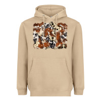 Mushroom cowhide background Heavyweight Hoodie - Zillion Design Studio