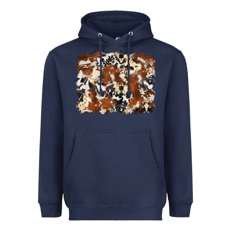Cowhide Background Heavyweight Hoodie by Zillion Design Studio | Teevron