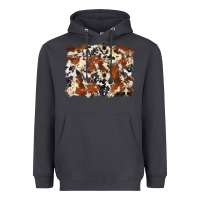 Smoke cowhide background Heavyweight Hoodie - Zillion Design Studio