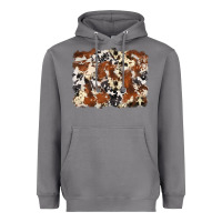 Storm cowhide background Heavyweight Hoodie - Zillion Design Studio