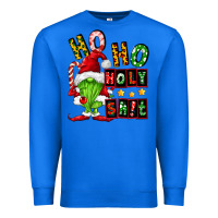 True Royal ho ho holy shit Premium Sweatshirt - FaDigitalArtStudio