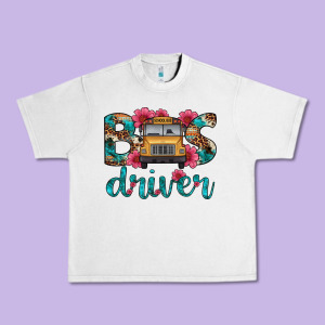 Bus Driver Urban Heavy Tee Designed By Artiststas