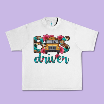 Bus Driver Urban Heavy Tee Designed By Artiststas