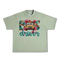 Oil Green bus driver Urban Heavy Tee - Artiststas