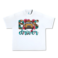 White bus driver Urban Heavy Tee - Artiststas