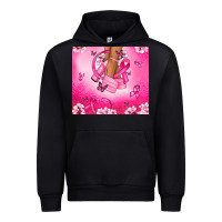 Black Breast Cancer diva Urban Hoodie - NancyCooperArtShop