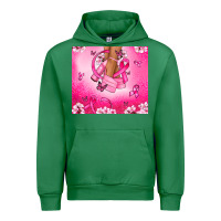 Emerald Breast Cancer diva Urban Hoodie - NancyCooperArtShop