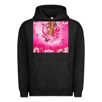 Pigment Black Breast Cancer diva Urban Hoodie - NancyCooperArtShop