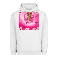 Pigment Lunar Rock Breast Cancer diva Urban Hoodie - NancyCooperArtShop