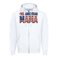 All American Mama Zillion Zipper Hoodie | Teevron