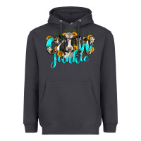 Smoke cow junkie Heavyweight Hoodie - Zillion Design Studio