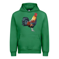 Emerald New Hampshire Red Rooster Urban Hoodie - LillyAllenDesigns