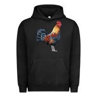 Pigment Black New Hampshire Red Rooster Urban Hoodie - LillyAllenDesigns