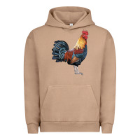 Pigment Burro New Hampshire Red Rooster Urban Hoodie - LillyAllenDesigns